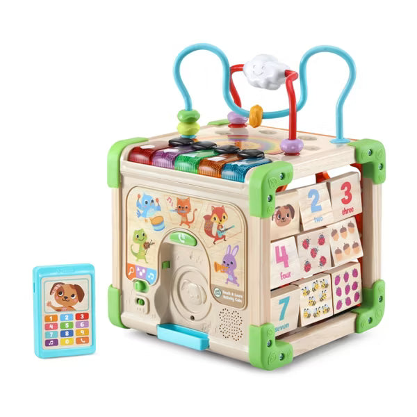LeapFrog Wooden Activity Cube – Learning Playset