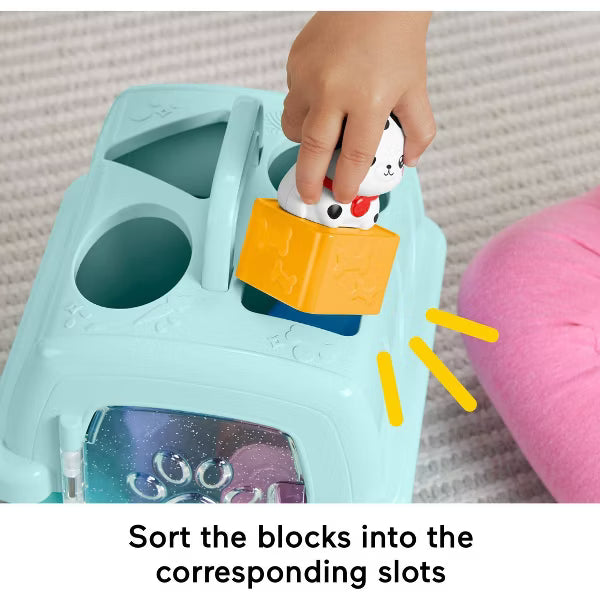 Fisher-Price Busy Blocks Pet Carrier – Shape Sorter Toy