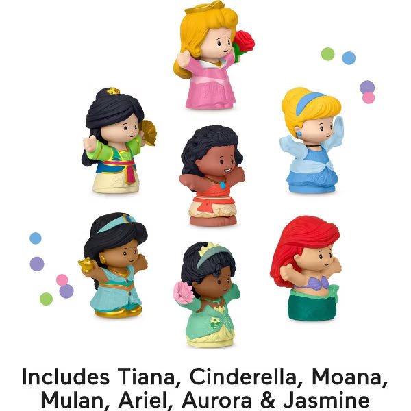 Fisher-Price Disney Princess Figures – 7-Pack Set