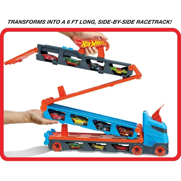 Hot Wheels Speedway Hauler – Car Carrier Truck