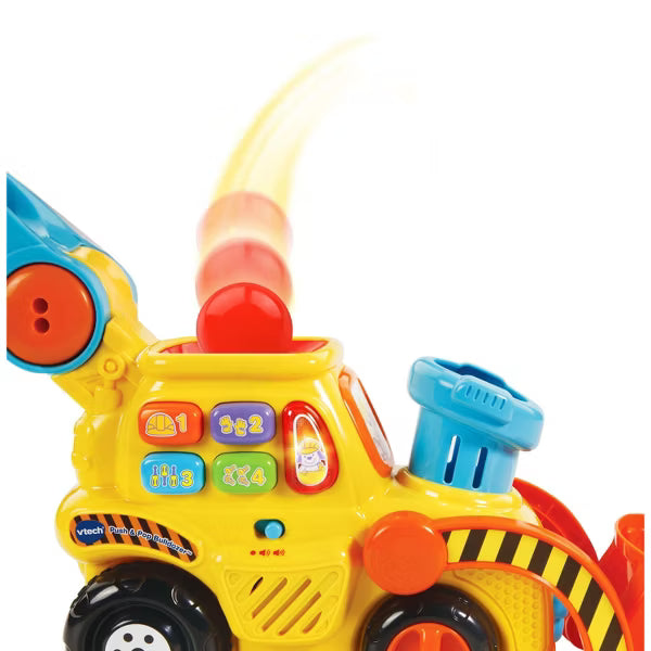 VTech Pop-a-Balls Bulldozer – Push & Pop Toddler Toy