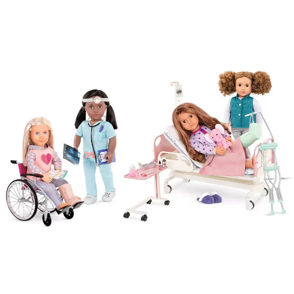 Our Generation Doll Wheelchair Set – Heals on Wheels
