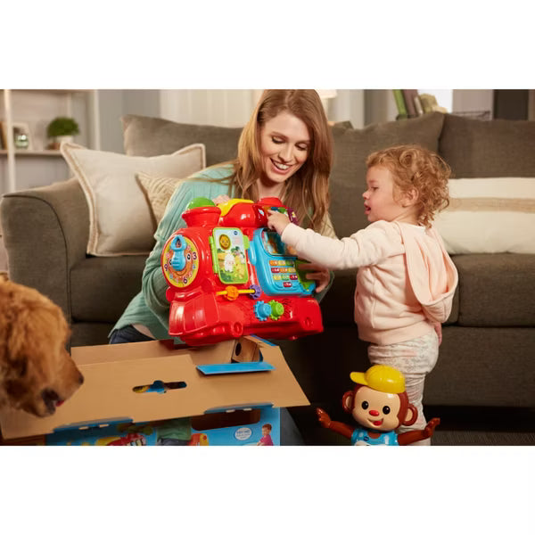 VTech Sit-to-Stand Alphabet Train – Ride-On Learning Toy
