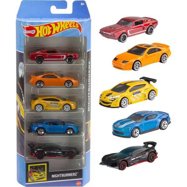 Hot Wheels 5-Car Pack – Die-Cast Set