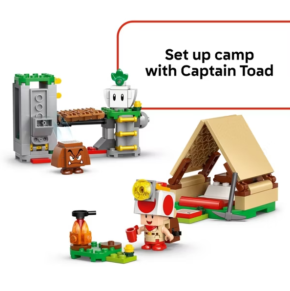 LEGO Super Mario Captain Toad Camp – Building Set