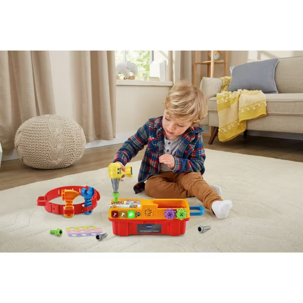 VTech Drill & Learn Toolbox Pro – Interactive Tool Set
