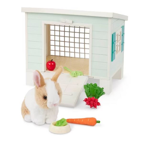 Our Generation Bunny Hutch Set – Doll Pet Playset