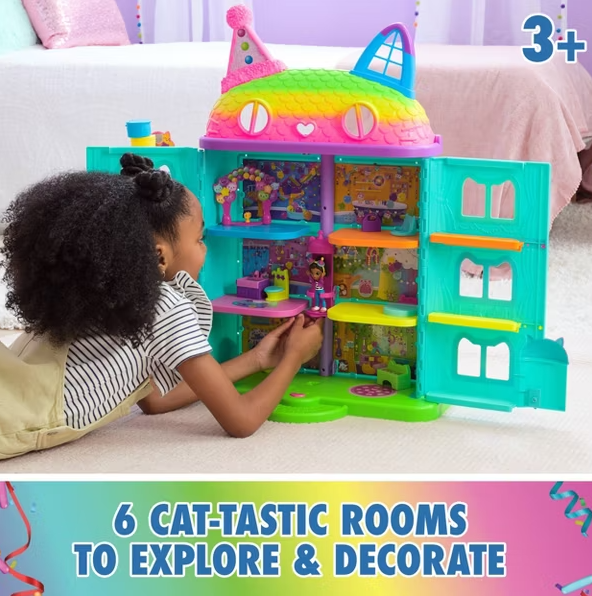 Gabby’s Dollhouse Rainbow Set – 15pc Playset