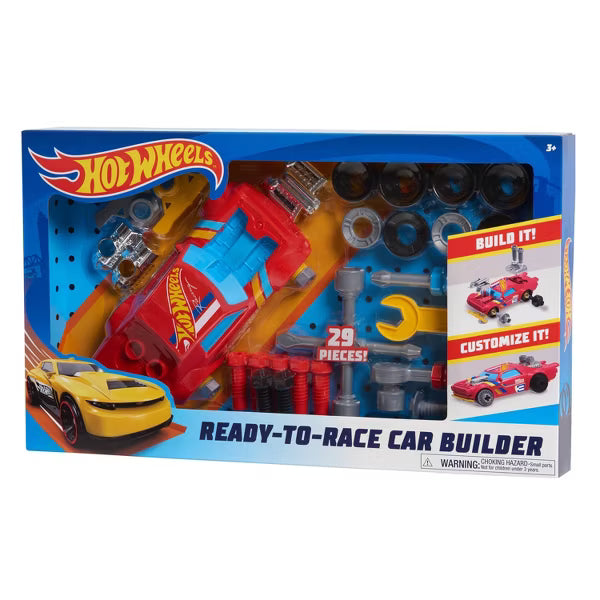 Hot Wheels Car Builder Kit – 29pc STEM Set