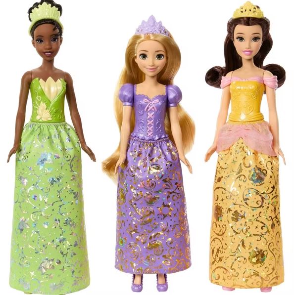 Disney Princess Dolls 7-Pack – Story Sparkle Set