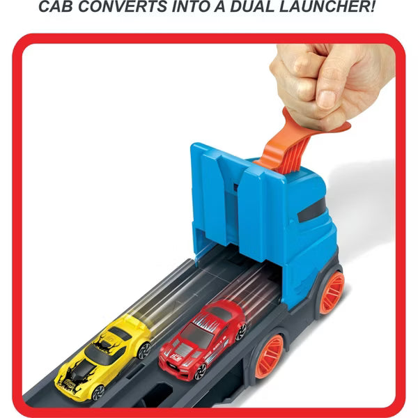 Hot Wheels Speedway Hauler – Car Carrier Truck
