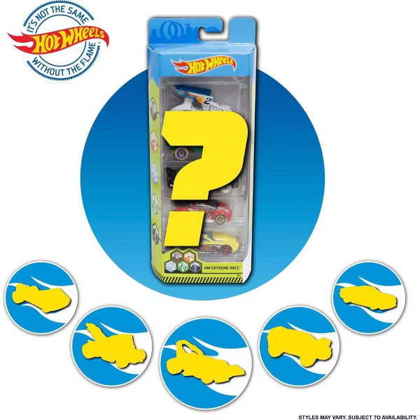 Hot Wheels 5-Car Pack – Die-Cast Set