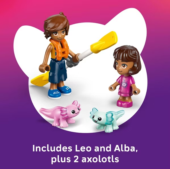 LEGO Friends Axolotl Boat – Adventure Set
