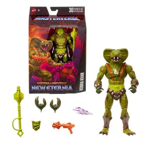 Masters of the Universe Masterverse Wave 18 Action Figure Case of 4 – Teela, Hordak & Kobra Khan