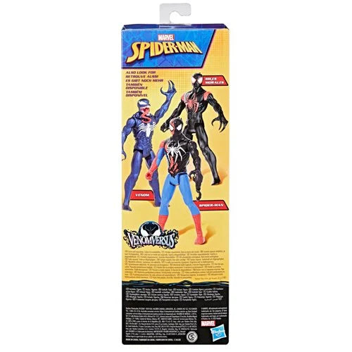 Spider-Man VenomVersus Titan Hero Series 12-Inch Action Figure – Hasbro Marvel Toy