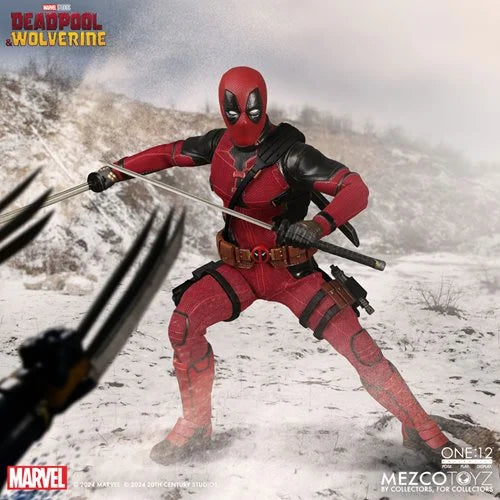 Deadpool & Wolverine: Deadpool DX One:12 Collective Figure – Deluxe Marvel Action Collectible