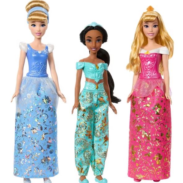 Disney Princess Dolls 7-Pack – Story Sparkle Set