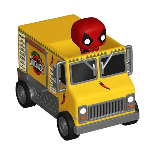 Deadpool and Chimichanga Truck Funko Bitty Pop! Ride – Collectible Mini Figure