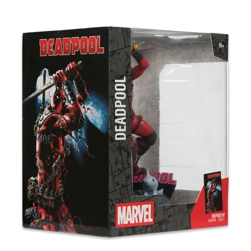 Marvel Deadpool #1 1:10 Scale Posed Figure with Scene – Collectible Statue (7.25 Inches, Ages 14+)