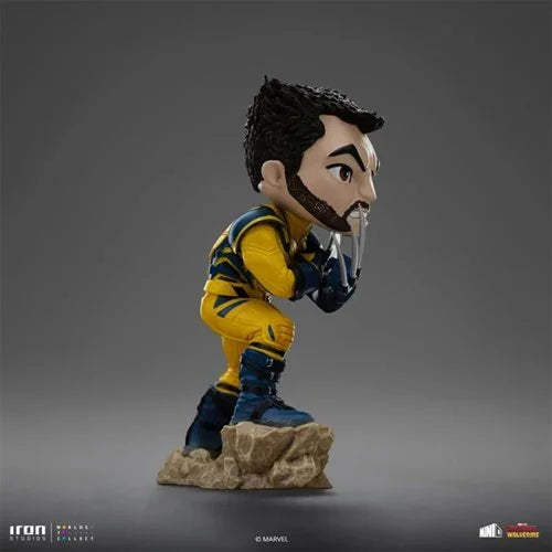 Deadpool & Wolverine with Headpool (Unmasked) MiniCo Vinyl Figure Set by Iron Studios