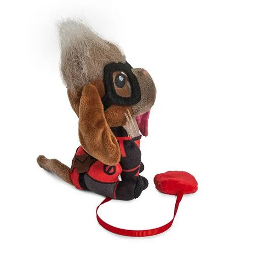 Marvel Dogpool Shoulder Plush by Kidrobot with Magnetic Patch