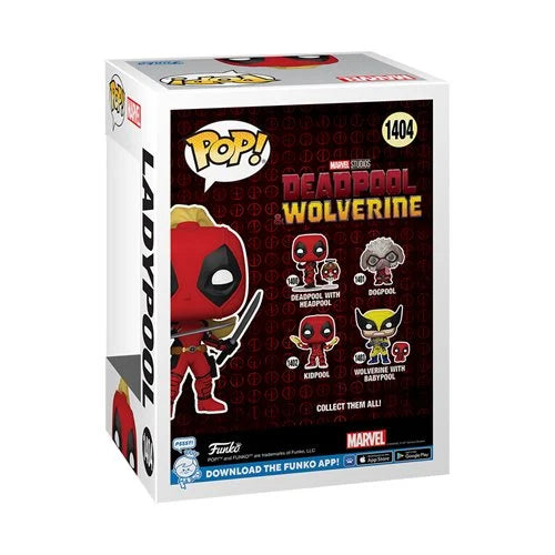Deadpool & Wolverine Ladypool with Swords Funko Pop! #1404 – Marvel Collectible Vinyl Figure (3.75") | Limited Edition