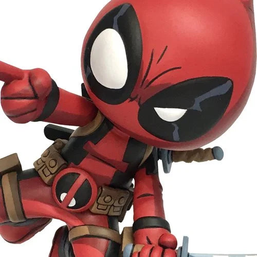 Marvel Animated Style Deadpool Jumping Statue – Limited Edition Collectible Figure (3000 PCS)