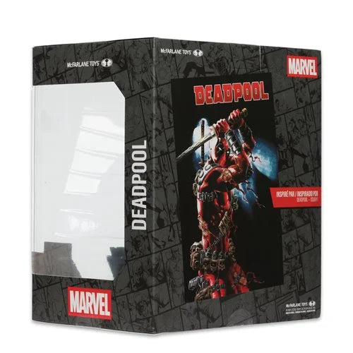 Marvel Deadpool #1 1:10 Scale Posed Figure with Scene – Collectible Statue (7.25 Inches, Ages 14+)