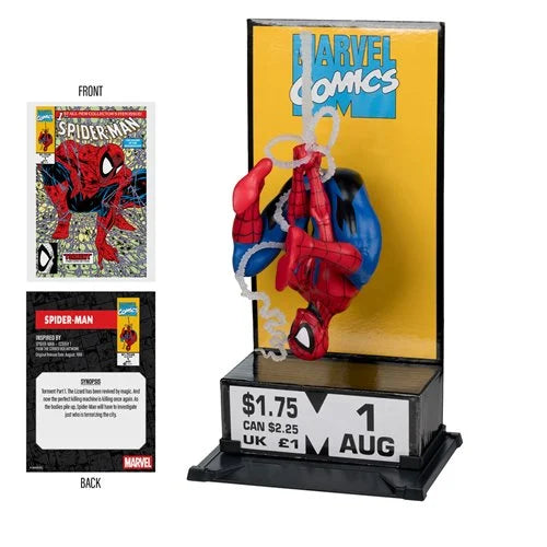 Marvel Wave 5 1:10 Scale Posed Figures with Scene – Case of 6 (Deadpool, Wolverine, Spider-Man)