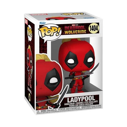 Deadpool & Wolverine Ladypool with Swords Funko Pop! #1404 – Marvel Collectible Vinyl Figure (3.75") | Limited Edition
