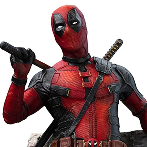 Deadpool & Wolverine Deadpool 1:10 Art Scale Limited Edition Statue by Iron Studios