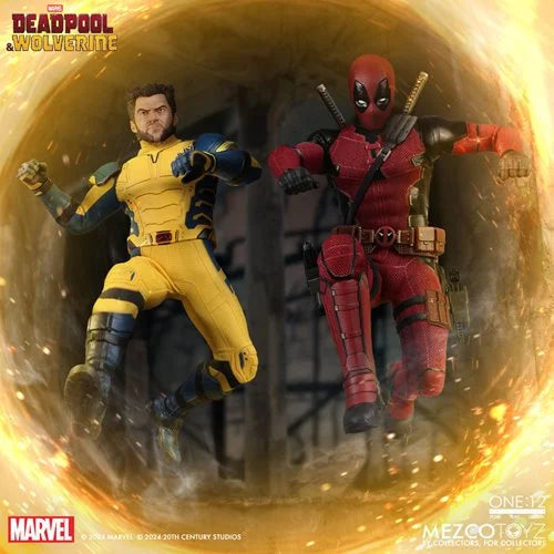 Deadpool & Wolverine: Wolverine DX One:12 Collective Action Figure – Deluxe Edition | Hugh Jackman Marvel Collectible Toy (17cm)