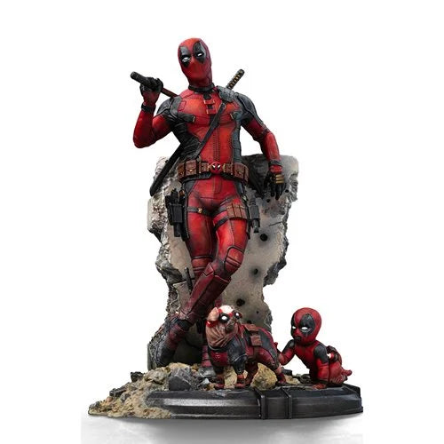 Deadpool & Wolverine 1:10 Art Scale Statue by Iron Studios – 3 Musks Toys