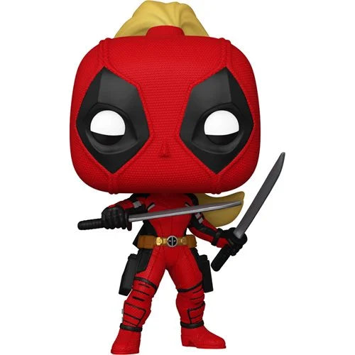 Deadpool & Wolverine Ladypool with Swords Funko Pop! #1404 – Marvel Collectible Vinyl Figure (3.75") | Limited Edition