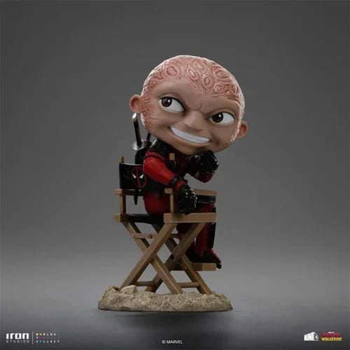 Deadpool & Wolverine with Headpool (Unmasked) MiniCo Vinyl Figure Set by Iron Studios