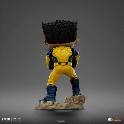 Deadpool & Wolverine with Headpool (Unmasked) MiniCo Vinyl Figure Set by Iron Studios