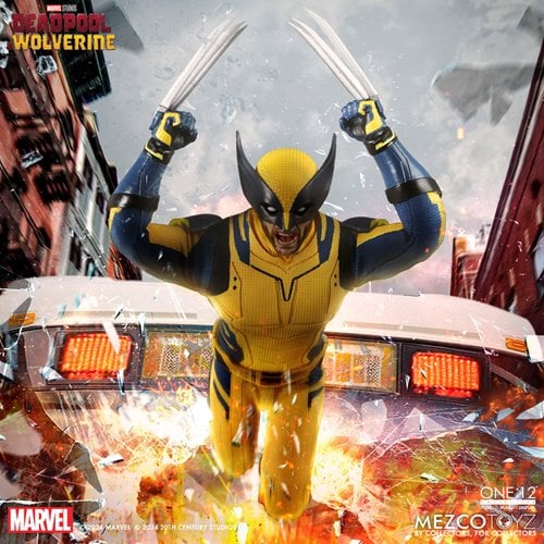 Deadpool & Wolverine: Wolverine DX One:12 Collective Action Figure – Deluxe Edition | Hugh Jackman Marvel Collectible Toy (17cm)