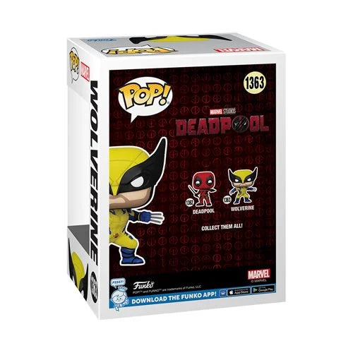 Marvel Wolverine vinyl figure with claws Funko Pop