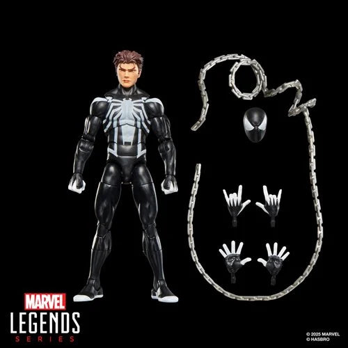 Marvel Legends Spider-Venom detailed 6-inch action figure with accessories
