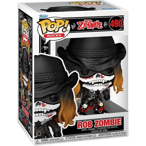 Rob Zombie with Bandana Funko Pop! Vinyl Figure #490 boxed collectible