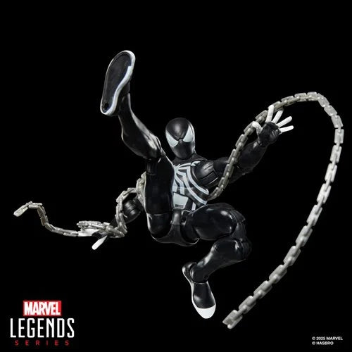 Spider-Venom action figure featuring alternate head and hands by Hasbro