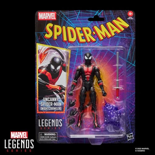 Spider-Man Marvel Legends Uncanny Spider-Man (Nightcrawler) 6-Inch Figure